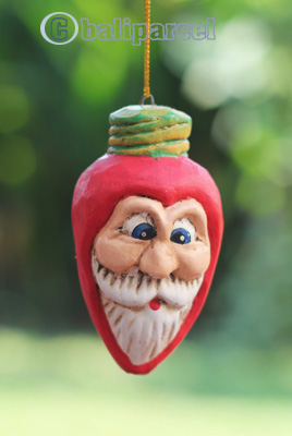Christmas Decoration, Made From Albesia Wood