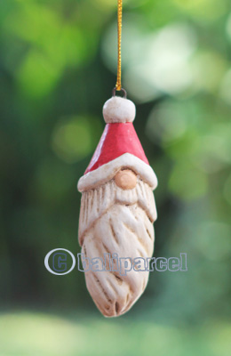 Christmas Decoration, Made From Albesia Wood