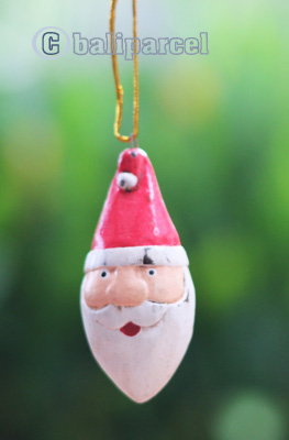 Christmas Decoration, Made From Albesia Wood