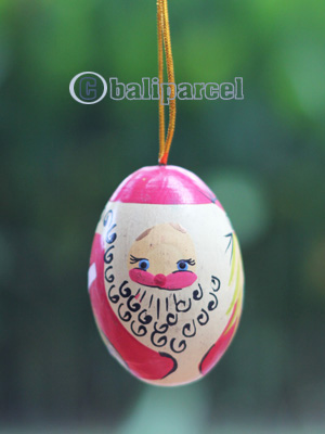 Christmas Decoration, Made From Albesia Wood