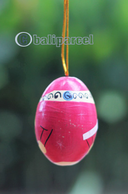 Christmas Decoration, Made From Albesia Wood