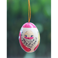 Christmas Decoration, Made From Albesia Wood