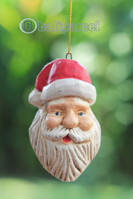 Christmas Decoration, Made From Albesia Wood