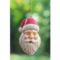 Christmas Decoration, Made From Albesia Wood
