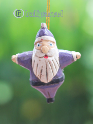 Christmas Decoration, Made From Albesia Wood