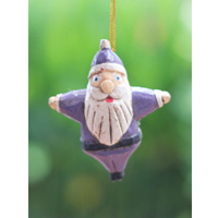 Christmas Decoration, Made From Albesia Wood