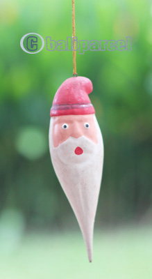 Christmas Decoration, Made From Albesia Wood