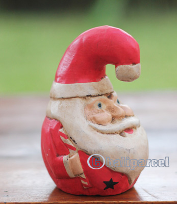 Christmas Decoration, Made From Albesia Wood