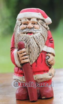 Christmas Decoration, Made From Albesia Wood