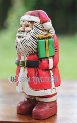 Christmas Decoration, Made From Albesia Wood