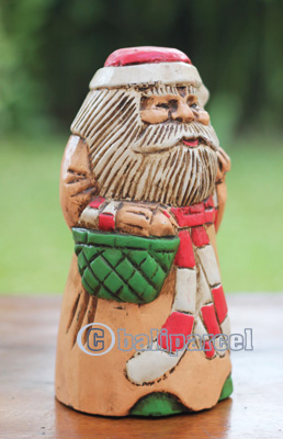 Christmas Decoration, Made From Albesia Wood
