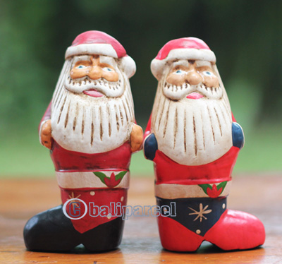 Christmas Decoration, Made From Albesia Wood