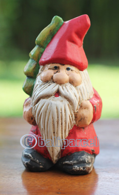 Christmas Decoration, Made From Albesia Wood