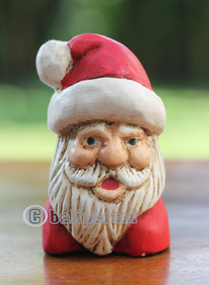 Christmas Decoration, Made From Albesia Wood