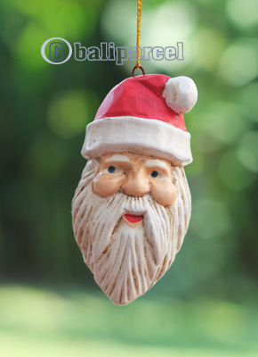 Christmas Decoration, Made From Albesia Wood
