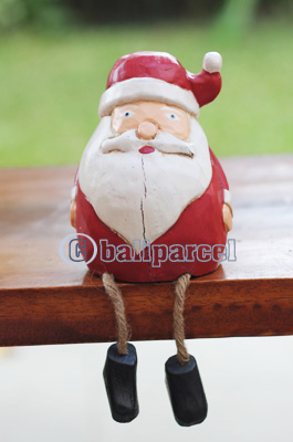 Christmas Decoration, Made From Albesia Wood