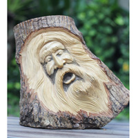 Wooden Abstract Hand Carved From Jempinis Wood