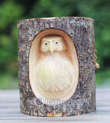 Wooden Eagle, Handmade From Jempinis Wood