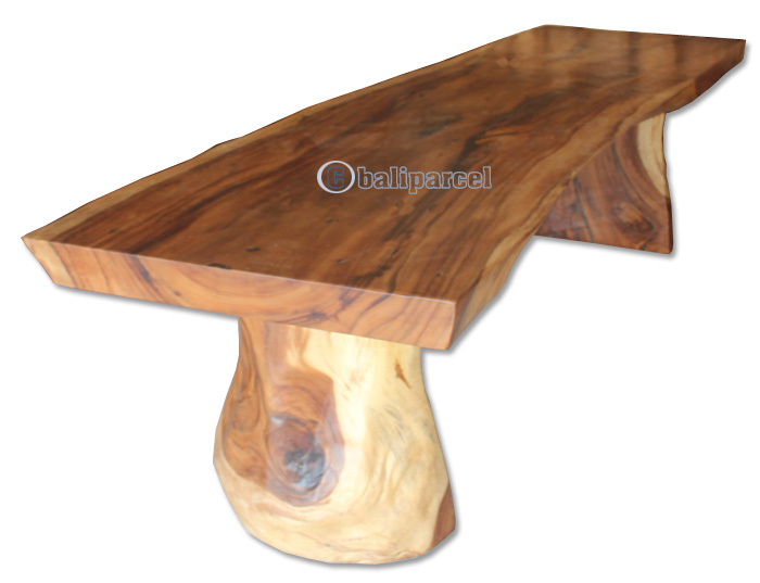 Wooden Dining Table, Handmade From Suar Wood