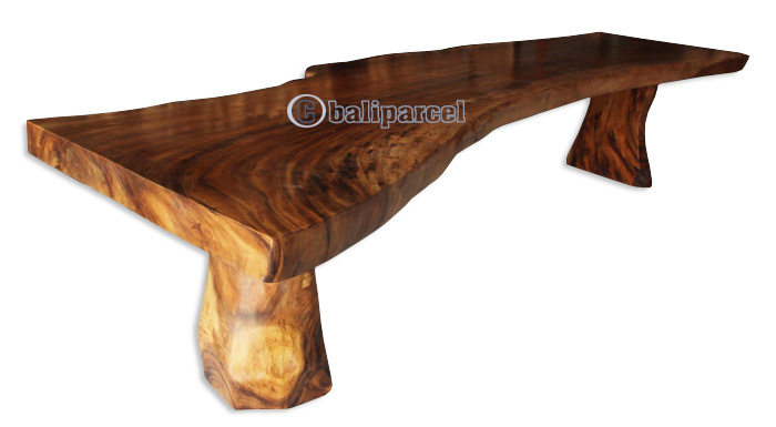 Wooden Dining Table, Handmade From Suar Wood