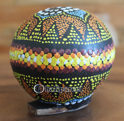 Fluit, Handmade From Wood With Aboriginal Art