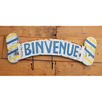 Woodn Tiki Wallhanging With Hanger, Handmade From Albesia Wood