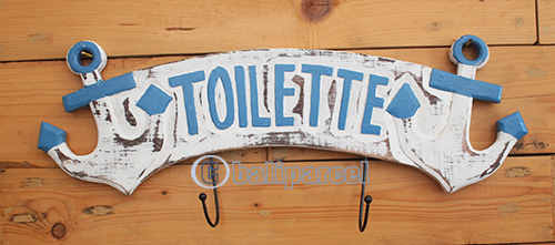 Woodn Tiki Wallhanging With Hanger, Handmade From Albesia Wood