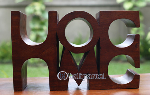 Wooden Home Bottle Holder, Handmade From Suar Wood