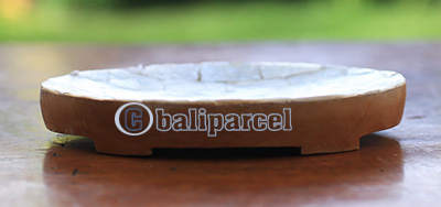 Wooden Soap Dish With Shell, Hand Carved From Teak Wood