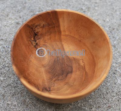 Wooden Bowl, Hand Made From Teak Wood
