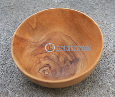 Wooden Bowl, Hand Made From Teak Wood