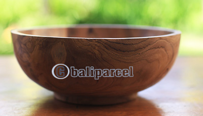 Wooden Bowl, Hand Made From Teak Wood