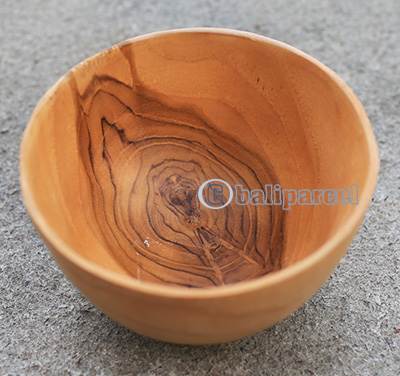 Wooden Bowl, Hand Made From Teak Wood