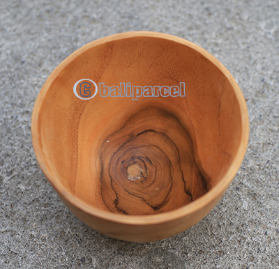 Wooden Bowl, Hand Made From Teak Wood