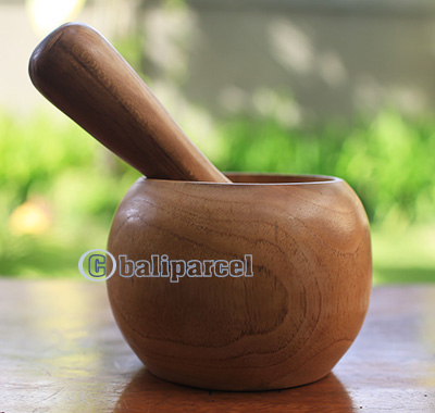 Wooden Bowl, Hand Made From Teak Wood