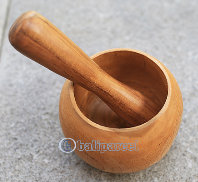 Wooden Bowl, Hand Made From Teak Wood
