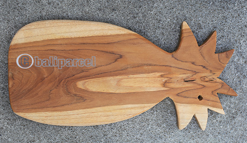 Wooden Cutting Board Hand Made From Teak Wood