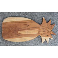 Wooden Cutting Board Hand Made From Teak Wood