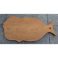 Wooden Cutting Board Hand Made From Teak Wood