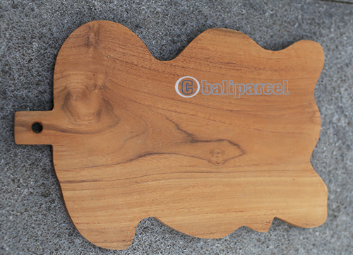 Wooden Cutting Board Hand Made From Teak Wood