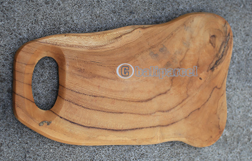 Wooden Cutting Board Hand Made From Teak Wood