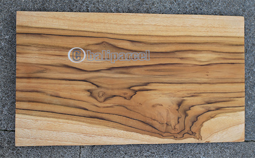 Wooden Cutting Board Hand Made From Teak Wood