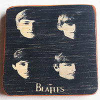 Wooden Art Print Coaster, The Original Photo Can Be Printed To The Wood, If Any Custom Photos We Can Print It, Is Made From Albesia Wood