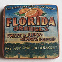 Wooden Art Print Coaster, The Original Photo Can Be Printed To The Wood, If Any Custom Photos We Can Print It, Is Made From Albesia Wood