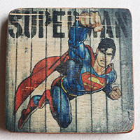 Wooden Art Print Coaster, The Original Photo Can Be Printed To The Wood, If Any Custom Photos We Can Print It, Is Made From Albesia Wood