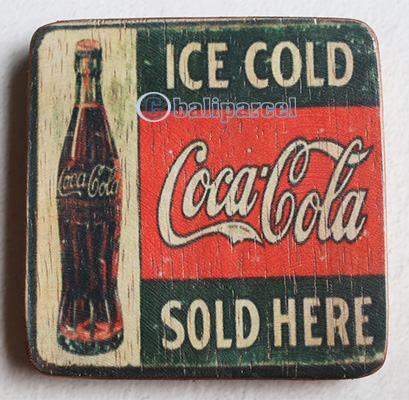 Wooden Art Print Coaster, The Original Photo Can Be Printed To The Wood, If Any Custom Photos We Can Print It, Is Made From Albesia Wood