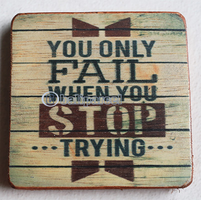 Wooden Art Print Coaster, The Original Photo Can Be Printed To The Wood, If Any Custom Photos We Can Print It, Is Made From Albesia Wood