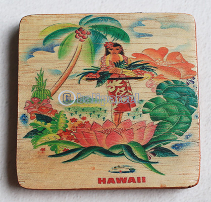 Wooden Art Print Coaster, The Original Photo Can Be Printed To The Wood, If Any Custom Photos We Can Print It, Is Made From Albesia Wood