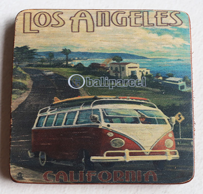 Wooden Art Print Coaster, The Original Photo Can Be Printed To The Wood, If Any Custom Photos We Can Print It, Is Made From Albesia Wood