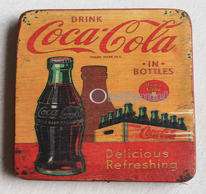 Wooden Art Print Coaster, The Original Photo Can Be Printed To The Wood, If Any Custom Photos We Can Print It, Is Made From Albesia Wood